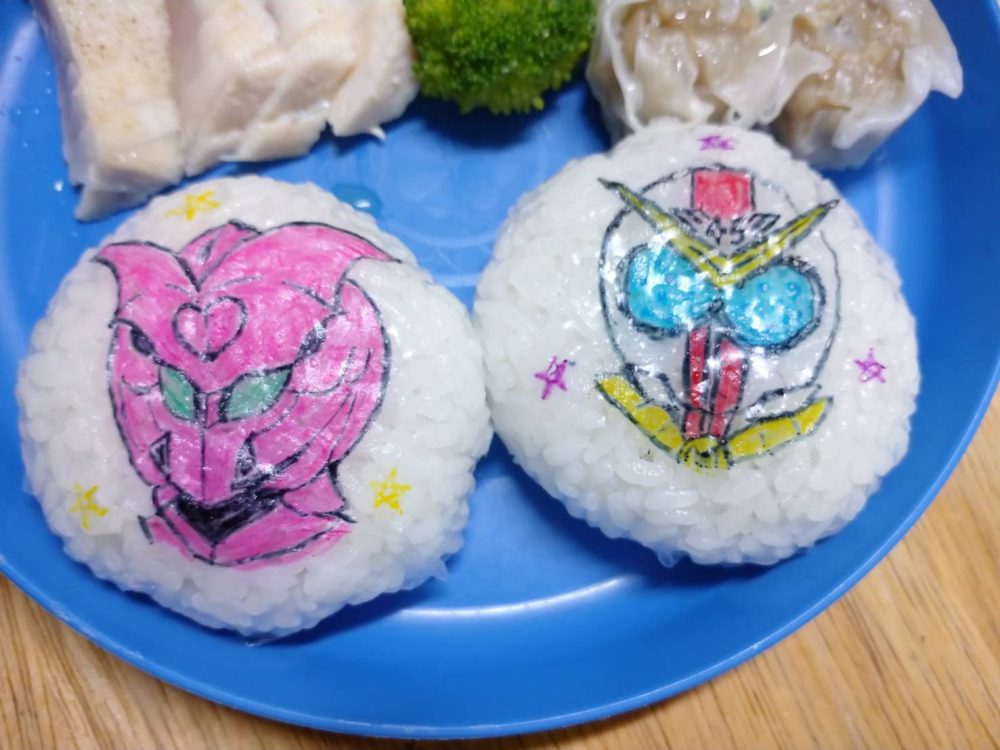 ゼンカイジャーおにぎりで七夕ごはん ゼンカイザー マジーヌ